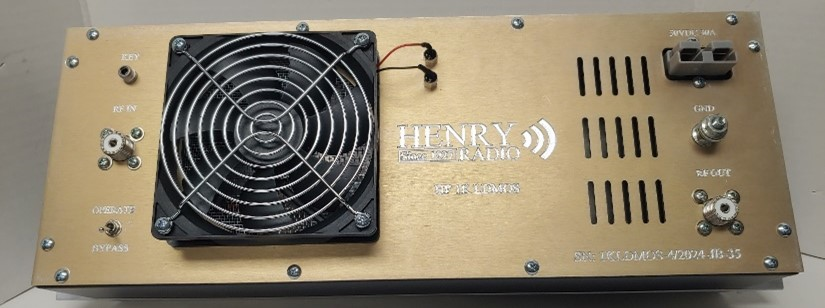 Henry Radio Amplifiers C500AB1OB/C500D10B Front